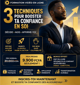 3 TECHNIQUES POUR BOOSTER TA CONFIANCE EN SOI
