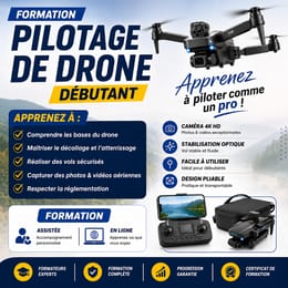 De zéro à pilote de drone en 30 minutes