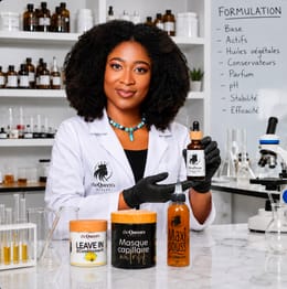 Formation en formulation capillaire & création de marque — 12 h de vidéos