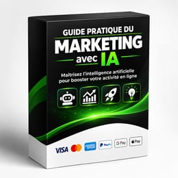 Pack IA Marketing Ultime : 10 000 prompts + 17 formations + 245 outils – Gagnez du temps