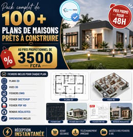 +100 plans de maison moderne