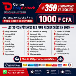 Pack 350 Formations et logiciels