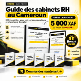 Guide des cabinets RH au Cameroun 2026