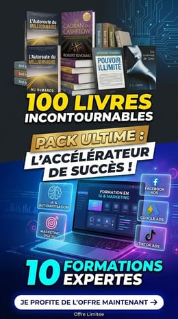 100 Livres en format numériques et Dizaine de formations en tout genre