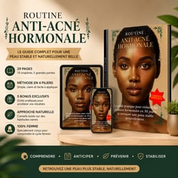 Routine Anti acné Hormonale (cycle féminin) offre  premium