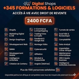 +349 Formations vidéos et logiciels