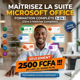 Formation Complète Sur Microsoft Office (5 in 1): Word, Excel, PowerPoint, Outlook et OneNote