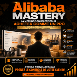 ALIBABA MASTERY : La Méthode Complète pour Acheter Comme un Pro sur Alibaba