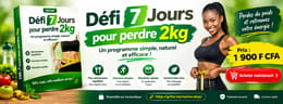 Defi 7 jours pour perde 2kg