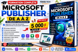 Formation Microsoft Publisher de A à Z — FOUSS TECH