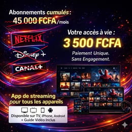 Pack Streaming Illimité + Guide Complet : Accédez à Tous Vos Contenus sur N'importe Quel Appareil
