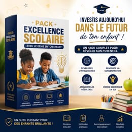 Pack Excellence Scolaire -Éveil le Génie en ton enfant