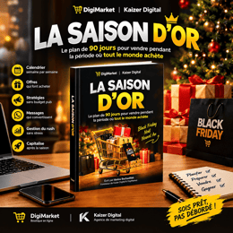 La Saison d'Or  Vends 3 à 5x plus pendant les fêtes Q4 (Novembre → Janvier)