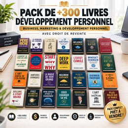 Pack de 300 Livres Développement personnel,Business & Marketing
