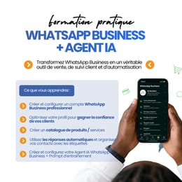Formation pratique WhatsApp Business + Agent IA