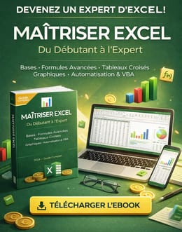 Excel Complet 2024: Débutant à Expert en 7 Jours - Édition Premium