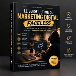 FACELESS BUSINESS — Le guide complet pour créer et vendre en ligne sans montrer ton visage