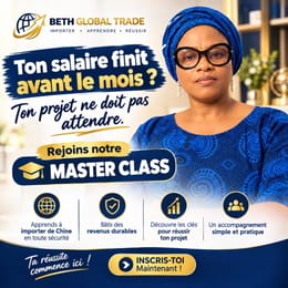 Masterclass sur l'importation depuis la chine