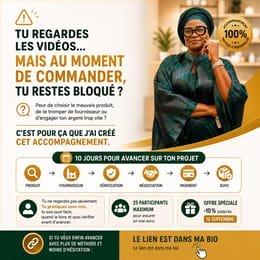 Accompagnement groupé sur l'importation Chine-Afrique