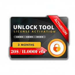 Activation Officielle Unlock Tool - Licence 3 Mois