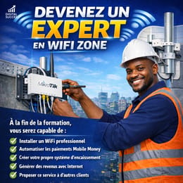 Apprends à Créer ta Wi-Fi Zone rentable avec Mikrotik et gagne de l'argent chaque jour avec ton wifi