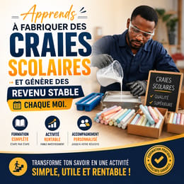 🚨Apprends à FABRIQUER DES CRAIES SCOLAIRES et lance un business qui génère des REVENUS TOUTE L'ANNÉE