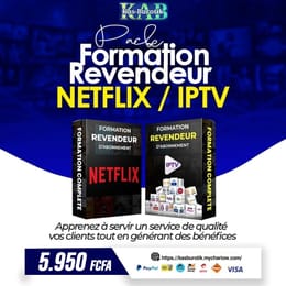 SUPER PACK | Revendeur d’abonnement Netflix & IPTV (Digital Solution)