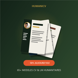 Pack CV & Lettres de Motivation Humanitaires — 65+ Modèles Word + 3 Guides Offerts