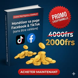 GUIDE PRATIQUE & COMPLET : Monétiser sa page Facebook & TikTok sans être célèbre