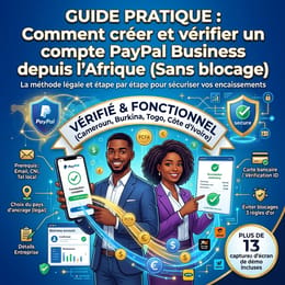 Créer et Vérifier un Compte PayPal Business en Afrique (Sans Blocage)