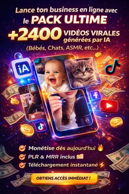 LANCE TON BUSINESS EN LIGNE AVEC LE PACK ULTIME