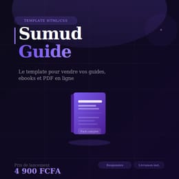 📘 Lance ta page de vente de guide ou d'ebook en une journée — sans coder une seule ligne