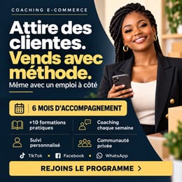 Accès à l'unique communauté des femmes entrepreneures Afrique de l'Ouest + 6 mois coaching