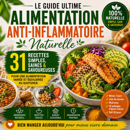 Alimentation Anti-Inflammatoire : 31 Recettes Simples, Savoureuses et Naturelles