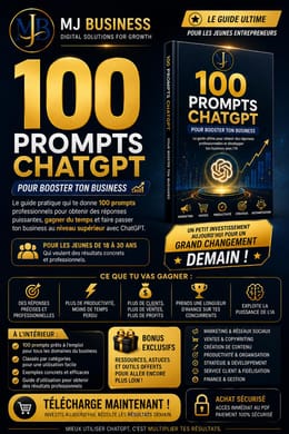 Boostez votre business en 100 prompts ChatGPT – Guide complet
