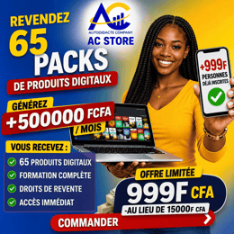 Pack complet: produits digitaux + cours premium – Accédez à 35+ outils