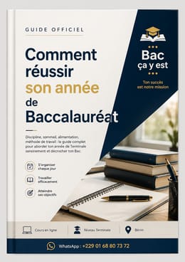 RÉUSSIR SON ANNÉE DE BACCALAURÉAT