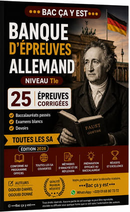 BANQUE D'ÉPREUVES CORRIGÉES ALLEMAND ( 𝗮𝘃𝗲𝗰 𝗰𝗼𝗿𝗿𝗶𝗴𝗲𝘀 𝘁𝘆𝗽𝗲𝘀)