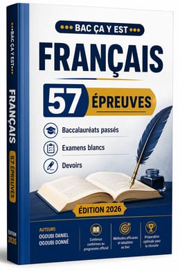 BANQUE D'ÉPREUVES EN FRANÇAIS ( 𝘀𝗮𝗻𝘀 𝗰𝗼𝗿𝗿𝗶𝗴𝗲𝘀 𝘁𝘆𝗽𝗲𝘀)