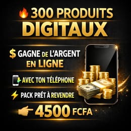 Les 300 Produits digitaux de Bibson📗📚