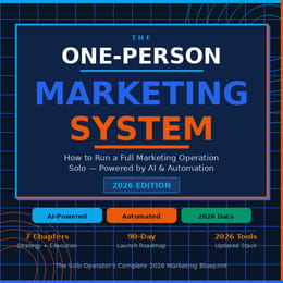 The one person marketing system 2026