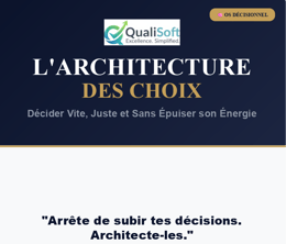 Qualisoft - L'Architecture des Choix