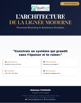 Qualisoft - Architecture de la lignée moderne