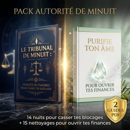 14 nuits pour casser tes blocages + 15 nettoyages pour ouvrir tes finances
