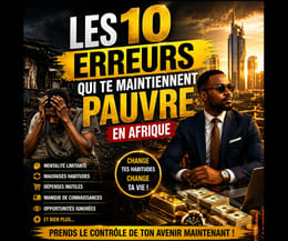 Les 10 Erreurs qui Te Maintiennent Pauvre en Afrique