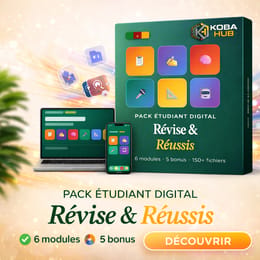RÉVISE & RÉUSSIS — Le Pack Ultime 🇨🇲" "Le seul kit digital conçu pour le BAC Cameroun