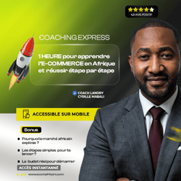 EcomAfriZero (Débutants): 1h pour apprendre les bases de l’e-commerce en Afrique avant de te lancer