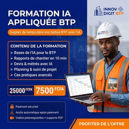 L'intelligence artificielle appliquée au BTP
