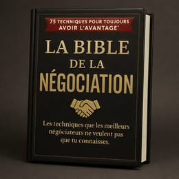 LA BIBLE DE LA NÉGOCIATION - Livre