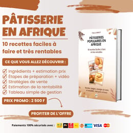 📘 Pâtisserie Populaire en Afrique – 10 recettes faciles et rentables